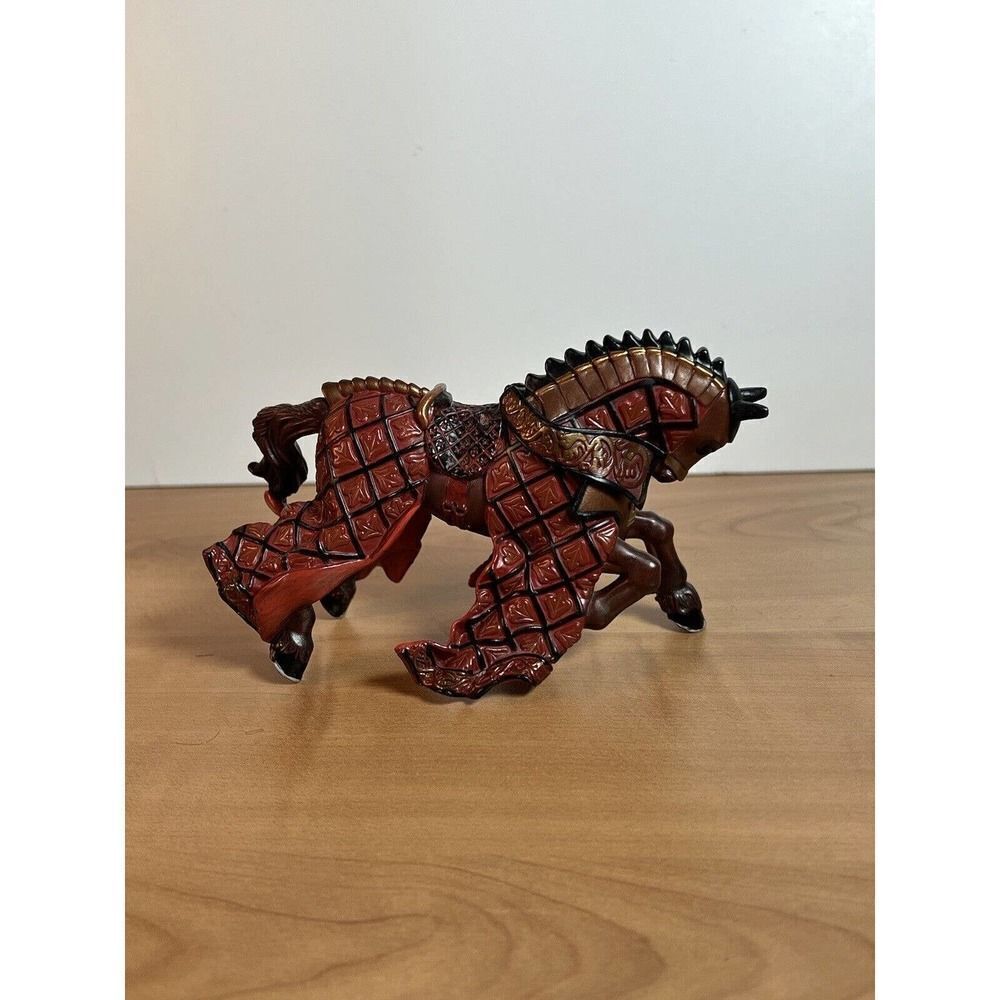 Papo King of Knights Horse Red 5" Figure